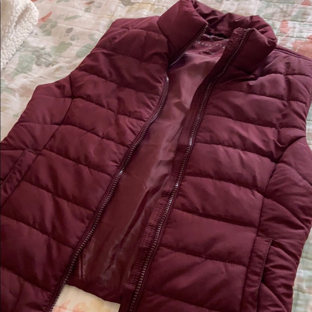 Maroon Vest